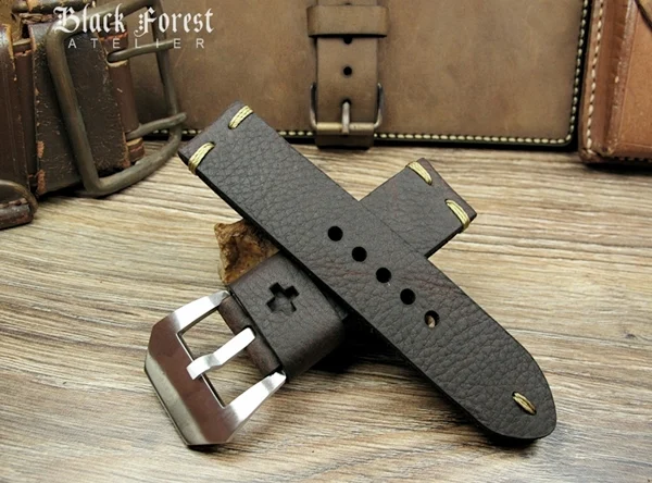 BF15 Vintage Traditional Style Strap size 22mm/24mm/26mm/28mm – image 7